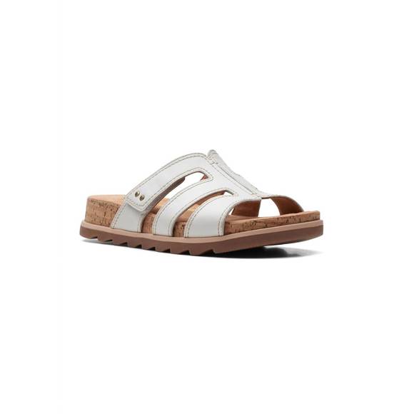 NEW CLARKS women's yacht coral sandal in coral - Picture 1 of 6